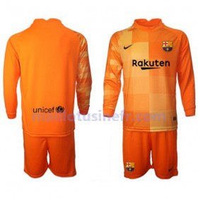 Maillot de Foot FC Barcelone Gardien Domicile 2021-22 Manches Longues - Enfant